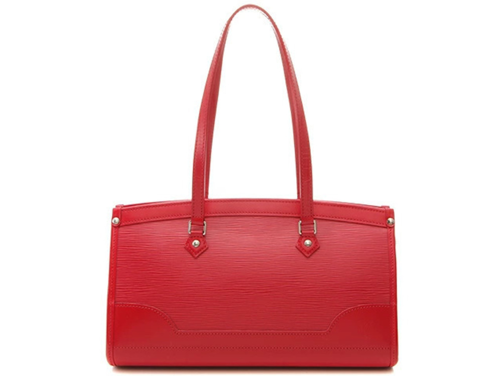 LOUIS VUITTON Madeleine Rouge Red Epi